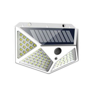 Wholesale 100 LED 114 LED Solar Sensor Wall Light 10W Waterproof Garden Solar Powered Lamp for Outdoor Customized from china suppliers