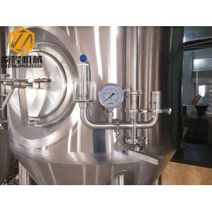China Stainless Steel Beer Fermentation Tanks , 5HL Cylindro Conical Fermenter on sale