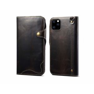 Geniune leather flip phone case for 2019 iphone11 11Rro, 11MAX, plug-in card