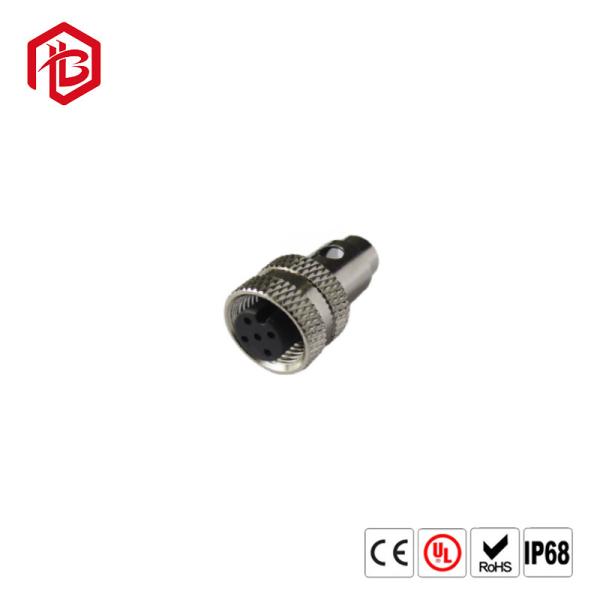 Finecables Industrial M12 2-12pin Circular Electrical Cable Wire Connector IP67