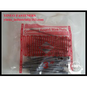 Wholesale Wood Nail Iron Nail Q195 2.5" x BWG10 from china suppliers