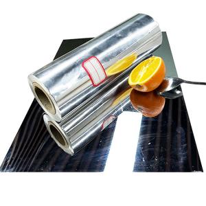 China Food Grade Kitchen Aluminum Foil Roll Coil 30mic For Cooking Frozen Barbecue on sale
