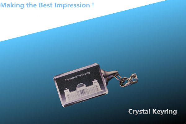 led keychain/crystal keyring/crystal rectangle keyring/crystal rectangular key