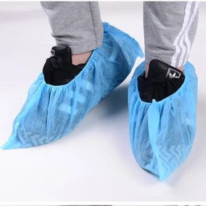 PP SMS PE CPE Material Anti-skid Or Normal Shoe Cover For Food Processing