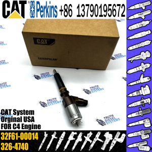 Diesel engine fuel injector 3204740 326-4756 32F61-00014 for Caterpillar C6.4 C4