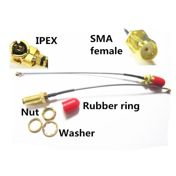 1.13mm RF COAXIAL pigtail cable 50Ω MHF4L to N-male female antenna for within stock