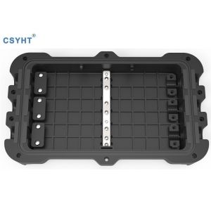 72fibers PP Plastic 3in 3out Fiber Optic Closure Cable Protection