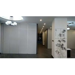 Commercial Aluminium Sliding Door / Office Folding Partition Wall Multi Color