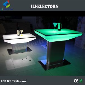 LED party rechargeable led coffee table