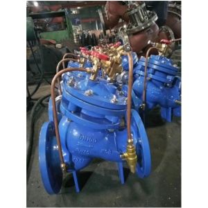 Medium Temperature Multifunction Water Pump Control Valve Flange Type DN50-DN600