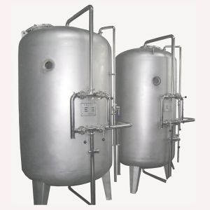 Carbon steel Multi Media Filtration Sewage Water Filter System
