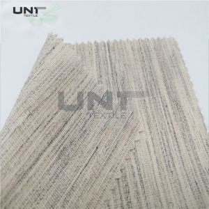 woven fusing for chest piece of men's suit with various weight