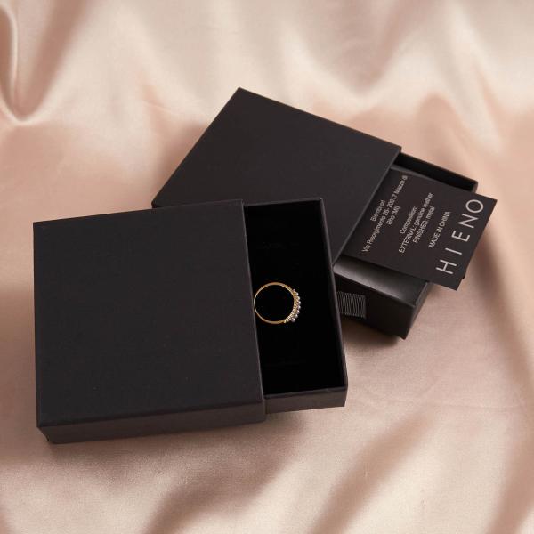 Printed Gift Box Drawer Handmade Jewelry Box Customization For Necklace Bracelet