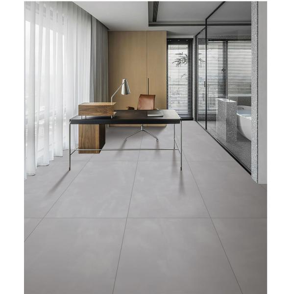 Light Gray Antibacterial Porcelain Tiles 24x48 Indoor Floor