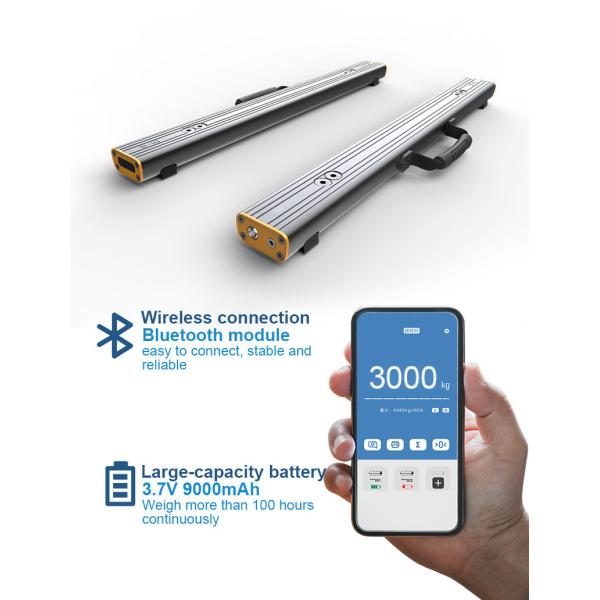Portable Bluetooth Printer Pallet Beam Scale with 3T Load Capacity for Warehouses & Ports