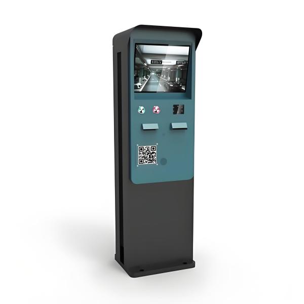 Touchscreen Parking Kiosk Parking Management with Automated Service Station
