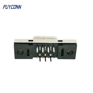 14 Pin SCSI Connector Straight PCB Servo Connector With Vertical Terminals