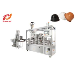 Small Capacity Dolce Gusto Coffee Capsule Filling Sealing Machine