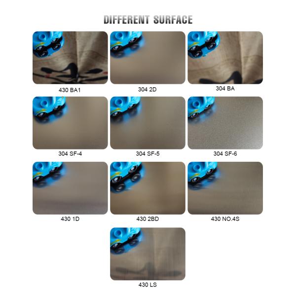 1.0mm SS304 Cold Rolled SS 304 Plate BA Surface