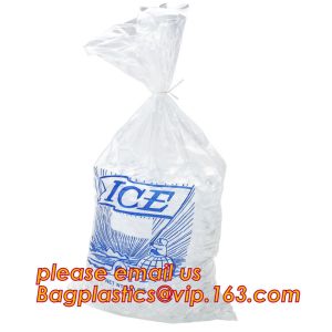 High quality packaging pouch LDPE ice cube plastic bag, Manufacturer plastic