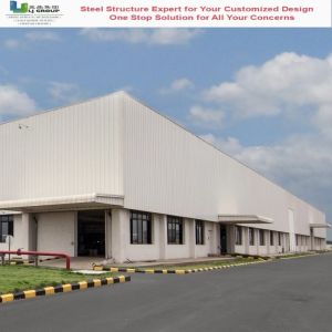 Insulated Steel Structure Workshop Warehouse With Glass Wool/Rock Wool/PU