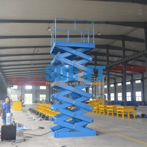 5T 6M Warehouse Cargo Lift With CE