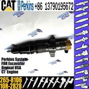 Common Rail Injector 265-8106 10R-2828 Fuel Engine Diesel Pump Injector Sprayer