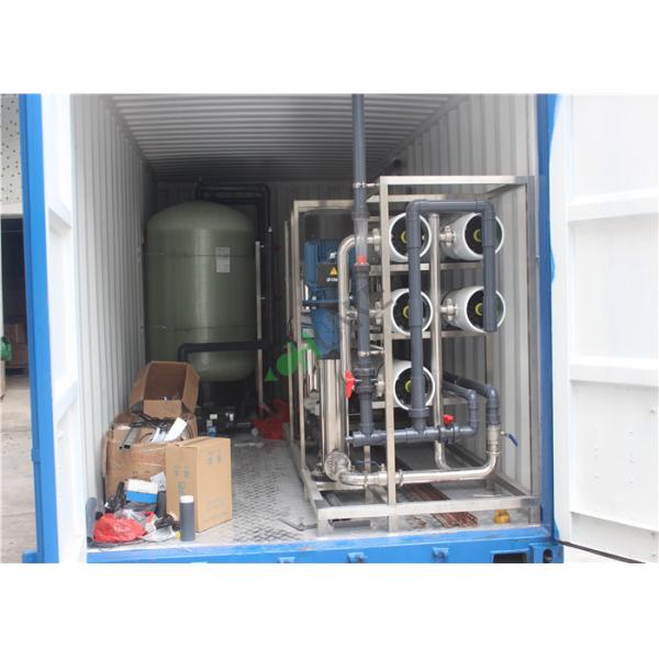 Quality 14T RO Water Plant With Container For Denmark Customer for sale