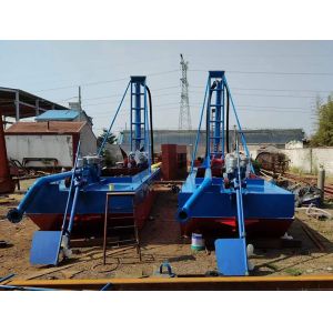High Output 90-120m3/h Jet Suction Sand Mining Dredger For River Sand