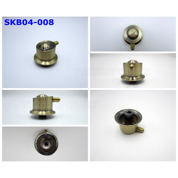 Electroplate Built In Oven Control Knob Size Customized ISO 9001 Approved