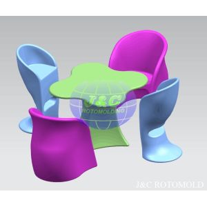 Plastic Rotational Moulding For Furniture Series , Custom Rotational Molding