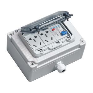 Wall Mounted Electric Enclosure Plastic Switch Circuitbreaker Box IP67