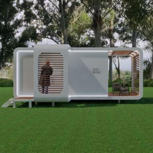 OEM Prefabricated mobile home home space capsule/prefabricated house with