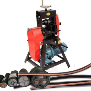 5.5kw Stripping Copper Wire Crusher Machine Scrap Copper Pvc Wires Separator