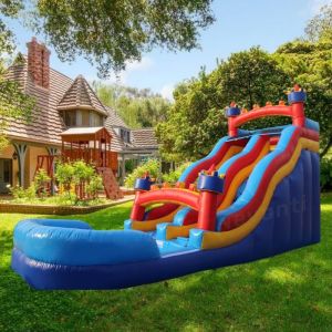 Commercial Outdoor Amusement Park PVC Inflatable Bounce House with Slide