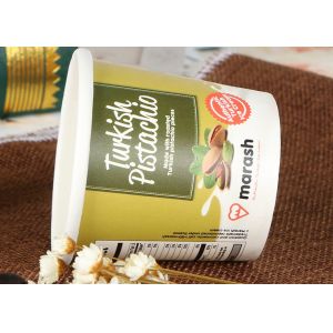 Food Grade Takeaway Biodegradable Soup Containers , Kraft Soup Cups