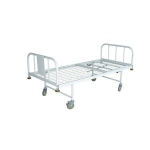 China Ambulance Mechanical Hospital Bed With Epoxy Coated Steel Foot Board on sale