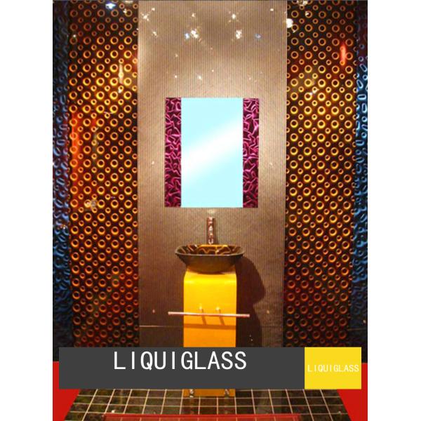 Printed Laminated Security Glass 300x600mm 600x600mm