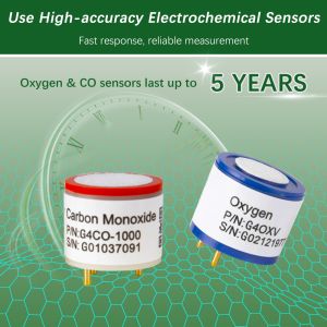 PT08 Portable Carbon Monoxide (CO) Alarm Detector - Electrochemical Sensor with