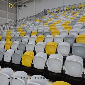 Fire Resistant Fixed Stadium Bleacher Telescopic Seating
