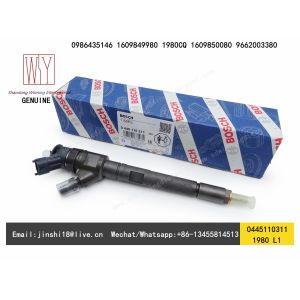 Wholesale BOSCH GENUINE AND BRAND NEW DIESEL COMMON RAIL FUEL INJECTOR 0445110311 0986435146 1980L1 1609849980 1980CQ 9662003380 from china suppliers