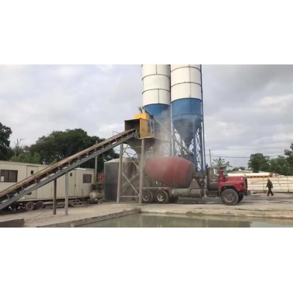 Quality Advanced HZS Concrete Batching Plant with Customized 50Hz Frequency for sale