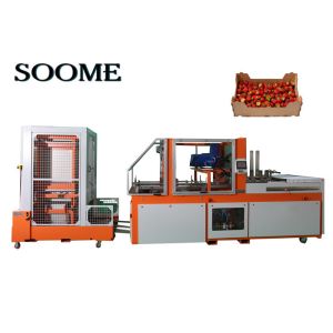 Wholesale Advanced Automatic Fruit Box Forming Machine for Paperboard Size 420*360-1400*1010mm from china suppliers