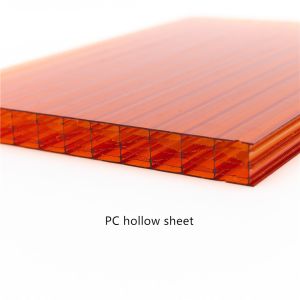 4mm 6mm 25mm Clear Polycarbonate Multiwall Roofing Sheet