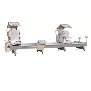 Double Head Mitre Saw UPVC Window and Door Machinery with Digital Displayer