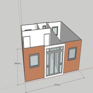 20ft Expandable Container Home 20ft Modular Prefabricated Tiny Living Expanding