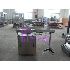 Semi Automatic Rotary Bottle Sorting Machine For Milk Glass Bottle 0.37Kw