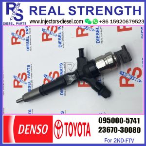 Common rail fuel injector 23670-30080 095000-5740 095000-5741 095000-574# for