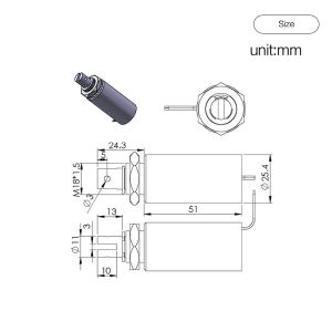 IP65 Remote Control 12V 24V Pull Push Shut Off Solenoid