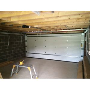 Automatic Overhead Sectional Door Double Skinned With Insulated Sectional